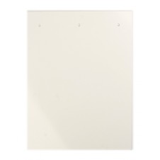 Табличка полужесткая для маркировки оболочек. Клейкое основание. ПВХ. Белая