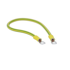 Перемычка медная под винт М6, 10мм², L=300мм