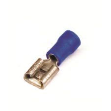 Наконечник плоский с изолир.фланцем (розетка) 1,5-2,5 кв.мм 2,8х0,5 мм (РПИ-М)