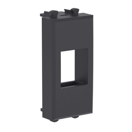 4412211 | Адаптер без шторки для Keystone, Avanti, Черный матовый, 1 модуль-1