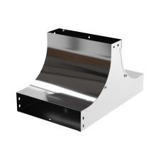 Т-Ответвитель вверх TS осн.300 H 80, нержавеющая сталь AISI 304 (крепеж в комплекте), необходимыми для монтажа