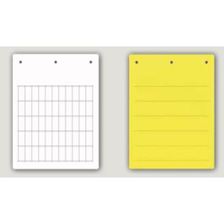 TAS1640AW | Табличка полужесткая. Клейкое основание. ПВХ-0,5. Белый