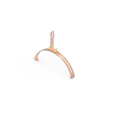 Зажим коньковый регулируемый, медь