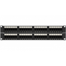Патч-панель 19",2U,CAT5E, 48 портов RJ45, неэкранированная