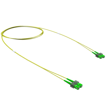 RNPC9DCACA1 | Оптический коммутационный шнур Duplex SC/APC-SC/APC, 9/125 (OS2), 1 м