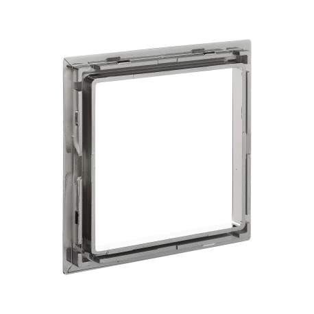 4404822D | Декоративная вставка для рамок из натуральных материалов Avanti хром, 1 пост (2 мод.)-3