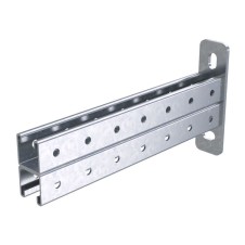 Консоль двойная 41х41мм, осн.500, нержавеющая сталь