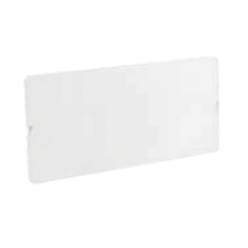 Сплошная панель на 12 модулей RAL9016 для встраиваем. щитков на 24 мод.