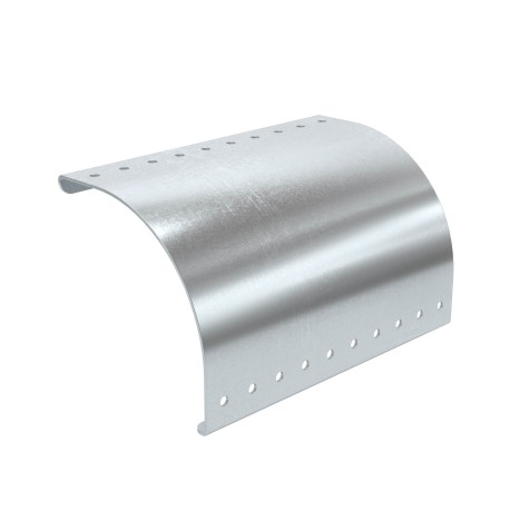 LEP20KZL | Пластина вывода кабеля для лестничных лотков осн.200мм (с метизами), цинк-ламельное