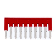 Перемычка вставная, для клемм на 4 кв.мм, 3-х полюсная