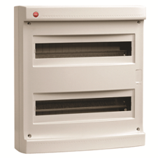 Щиток настенный без дверцы 36 мод., IP40, серый, 18x2