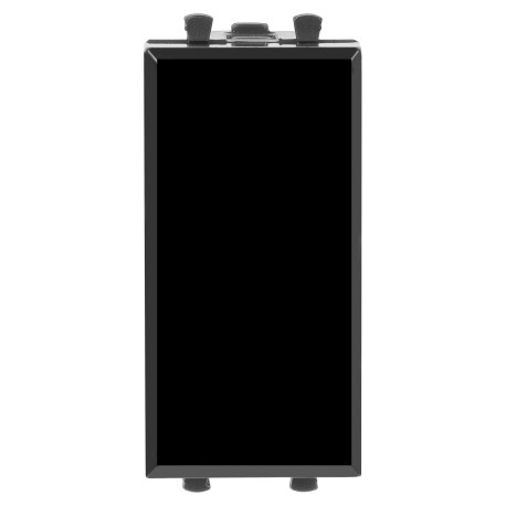 4402151 | Кнопка модульная, "Avanti", "Черный квадрат", 1 модуль