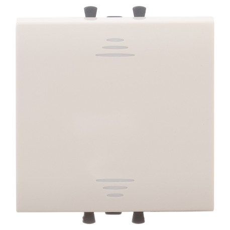 4405112 | Переключатель одноклавишный модульный, "Avanti", "Ванильная дымка", 2 модуля