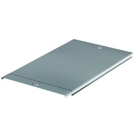 FKC600INOX | Крышка на лоток с заземлением осн.600, L=3000, 0.8мм, нержавеющая сталь