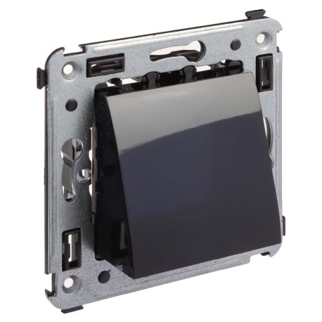 4402983 | Вывод кабеля из стены "Avanti", "Черный квадрат"-1