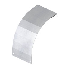 Крышка на угол вертикальный внешний 90°, 100х200, R300 (с метизами), горячеоцинкованная