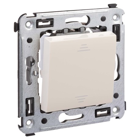 4405123 | Инвертор одноклавишный в стену, "Avanti", "Ванильная дымка"-1