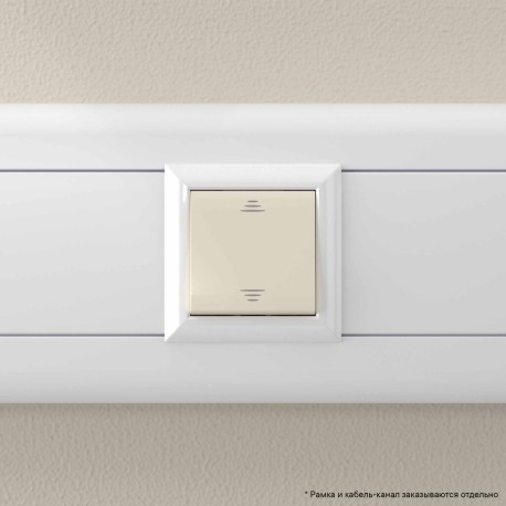 4405122 | Инвертор одноклавишный модульный, "Avanti", "Ванильная дымка", 2 модуля-5