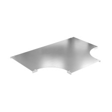 Крышка на ответвитель горизонтальный DPT Т-образный, осн.500, 2.0мм, алюминий