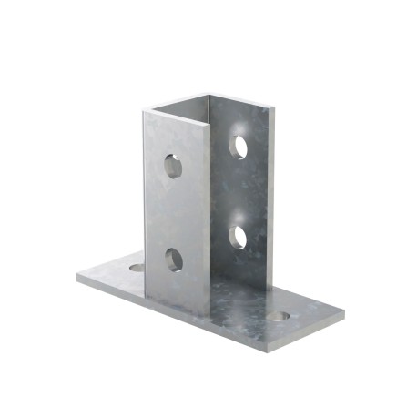 IBSF4102C | Крепление с площадкой 140х60мм для профиля BPM-41 , нержавеющая сталь