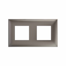 Рамка Avanti, Серый жемчуг, 2 поста (4 мод.)