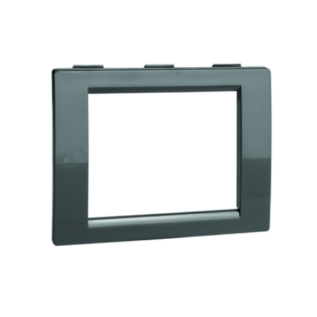 F00011B | Рамка универсальная на 2 модуля, цвет чёрный