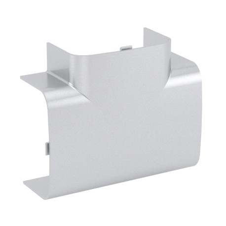 09506G | Тройник 90х50 мм, цвет серый металлик-1