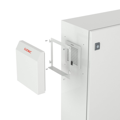 R5RK08 | Панель защитная IP56, листовая сталь RAL7035, для вентиляторов и решеток 106,5x106,5/112x112 мм-1