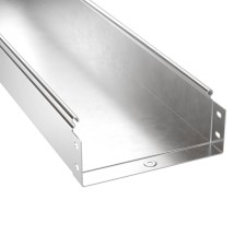 Лоток неперфорированный 600х80, L=3000, 2.0мм, алюминий