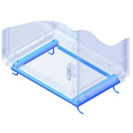 095777306 | Рама для крепления шкафа Сonchiglia к полу, ГхШ: 330 х 685 мм