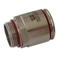 Муфта взрывозащищенная Ex e труба-коробка, DT25мм, M25x1.5, латунь никелированная, IP66/67