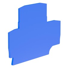 Крышка для двухуровневой клеммы на 2,5 кв.мм. синяя