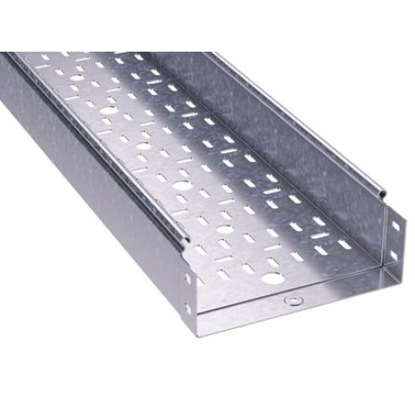 35313INOX | Лоток перфорированный 150х80, L=2000, 0.7мм, нержавеющее