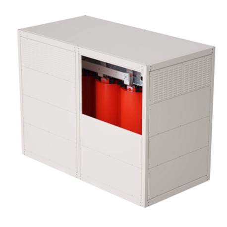 TDA10ADYN5BF000 | Трансформатор с литой изоляцией 1000 кВА 10/0,4 кВ D/Yn-11 вентиляция виброопоры IP31