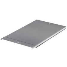 Крышка на лоток с заземлением осн.400, L=3000, 0.6мм, RAL 7004