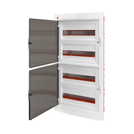 81572 | Щиток встраиваемый с дверцей 72 мод., IP41, белый-2