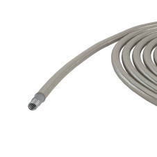 Металлорукав DN 20мм в гладкой EVA изоляции и оплетке из нержавейщей стали, Dвн 20,5 мм, Dнар 27,0, IP66, 50 м