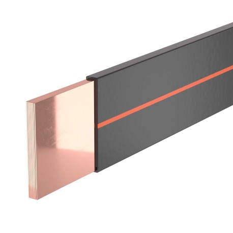 R5BFC10631 | Гибкая шина в ПВХ изоляции, 10x63x1мм, ном. ток 1600А, длина 2 метра