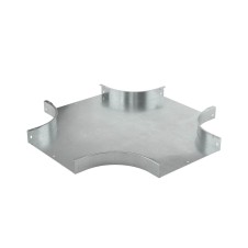 Ответвитель горизонтальный DPX Х-образный 100х35, 0.8мм, цинк-ламельное