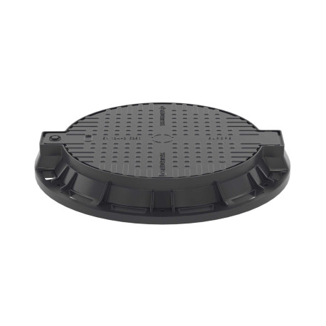 600250C | Люк чугунный тяжелый тип С250 по ГОСТ 3634-2019, с запорным устройствоми уплотняющей прокладкой