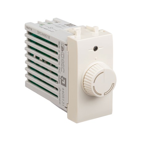 4405131 | Диммер поворотный модульный, "Avanti", "Ванильная дымка", 1 модуль-1