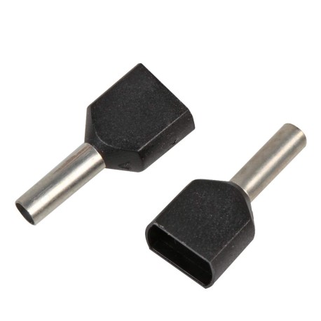 2ART5052 | Наконечник-гильза двойная с изолир.фланцем 1,5 кв.мм (НШВИ2)