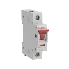 Выключатель нагрузки модульный YON max типа MSD, 1 полюс, 100А