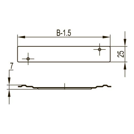 37563 | Держатель кабеля TRC осн.150, 1.0мм-1
