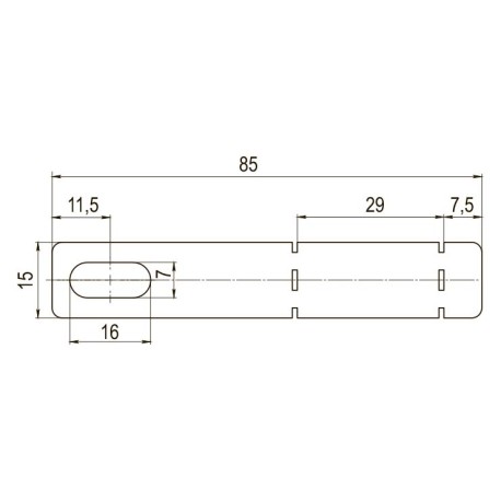 SKH500HDZL | Держатель двускатной крышки, 1.0мм, цинк-ламельное-2