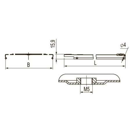 3552212 | Крышка на лоток с заземлением осн.100, L=3000, 1.2мм-1