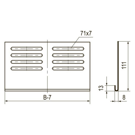 36920 | Пластина защитная RP осн.200, 0.8мм-1