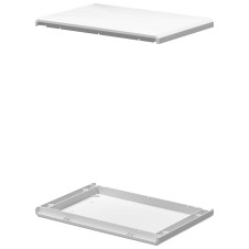 Комплект крыша и дно навесного шкафа Conchiglia Ш=580 мм, Г=330 мм