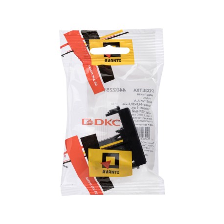 4402251 | HDMI розетка модульная, тип А-А, "Avanti", "Черный квадрат", 1 модуль-4