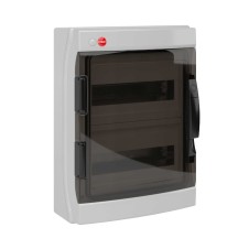 Щиток настенный с дверцей 24 мод., IP65, серый, 12х2